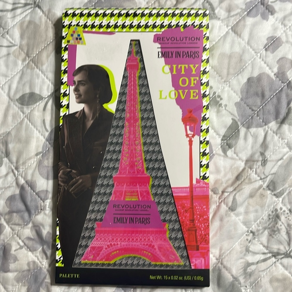 New Emily in Paris Revolution eye shadow pallet